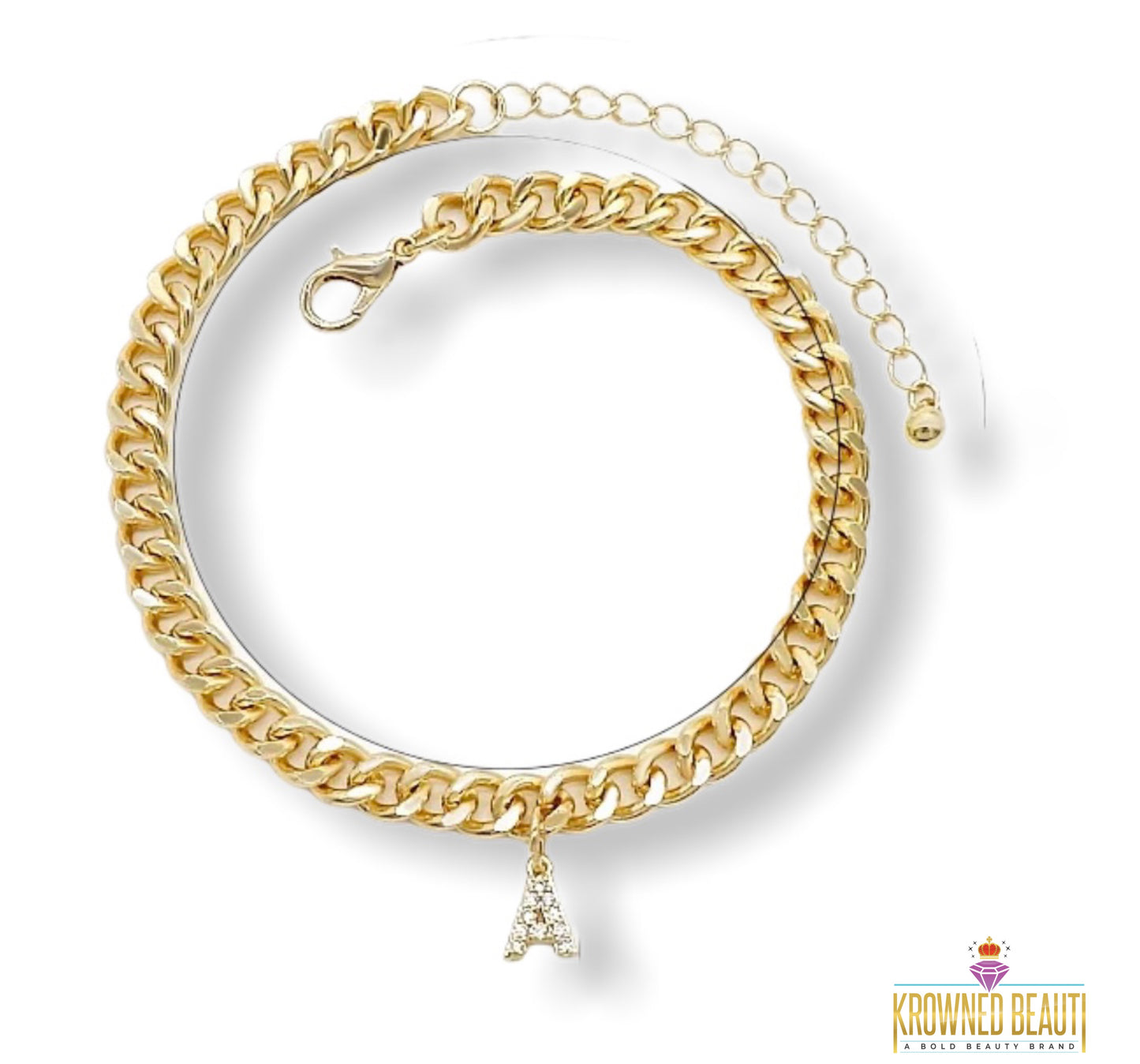 Boujee B*tch Initial Anklet